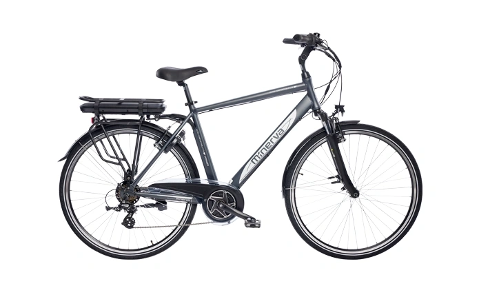 Elektrische fiets Minerva middenmotor - heren