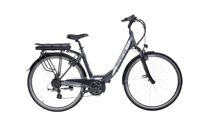 Elektrische fiets Minerva middenmotor - dames