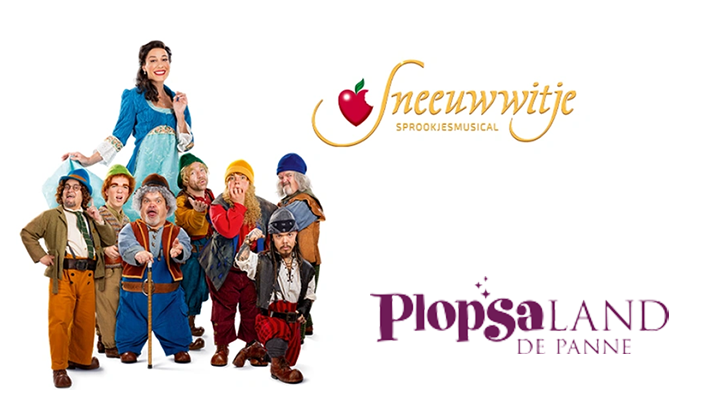 Plopsaland De Panne + Musical Sneeuwwitje